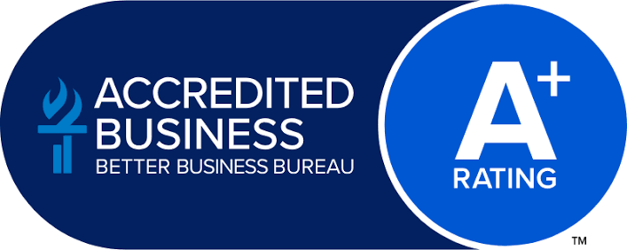 BBB Accredited Business A+ Rating